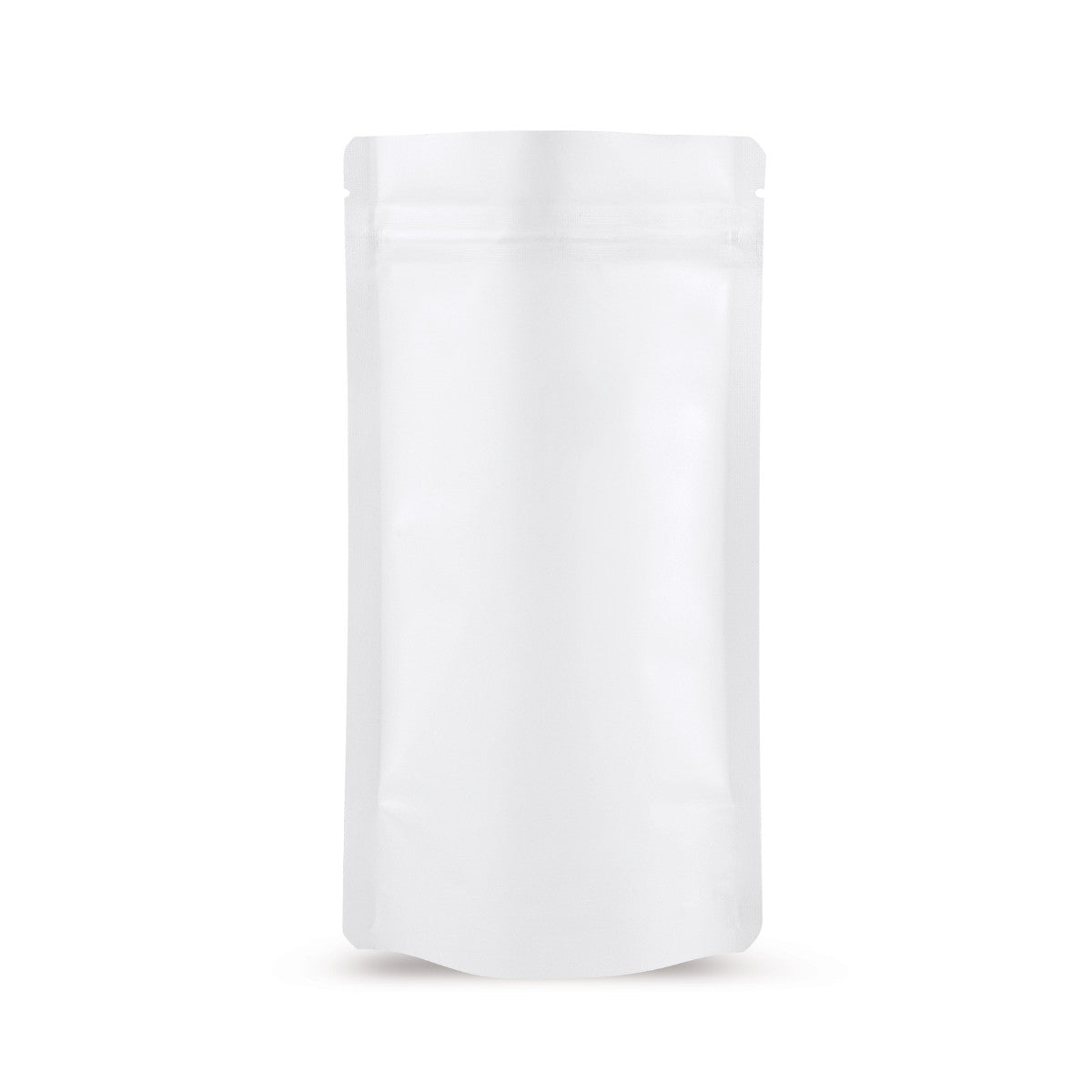 Stand-up pouch, matte white