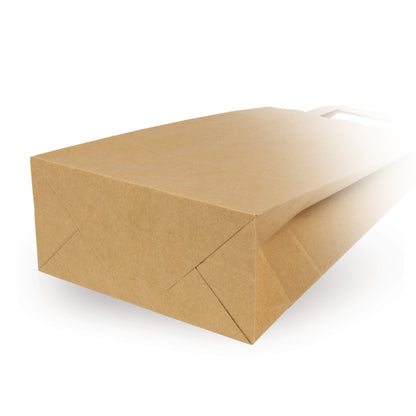 Brown paper carrier bag