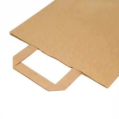 Brown paper carrier bag