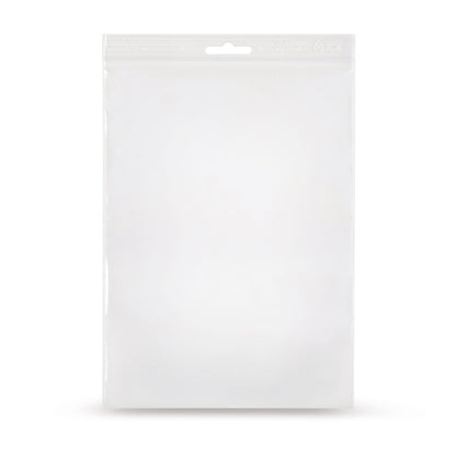 LDPE pressure seal bag, Euro hole, 50 base