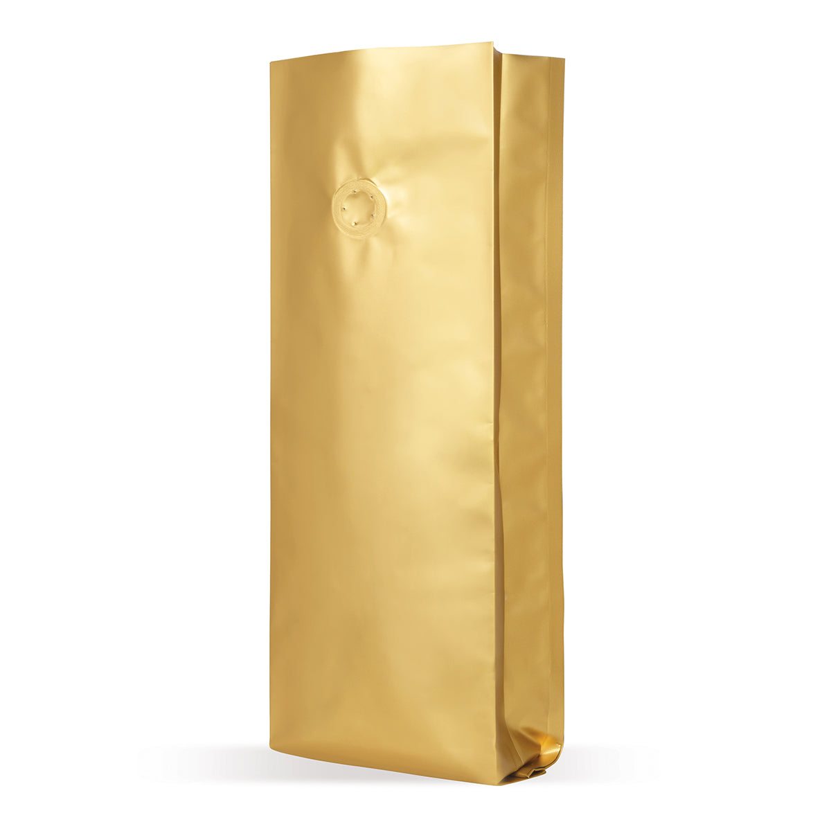Gold side gusseted bag with aroma protection valve Detail 1