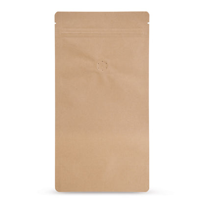 Stand-up pouch Kraft paper with aroma protection valve Base