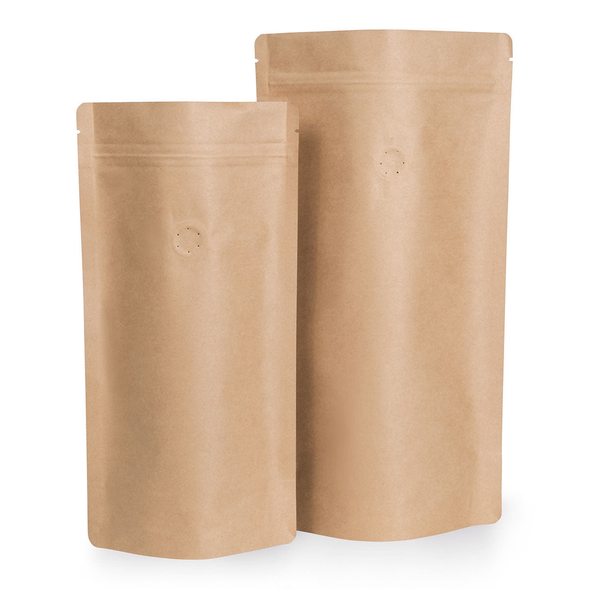 Stand-up pouches made of kraft paper with aroma protection valve Detail 6