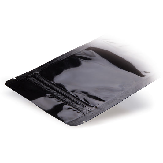 Stand-up pouch, black, detail 2