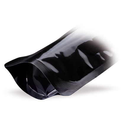 Stand-up pouch, black, detail 4