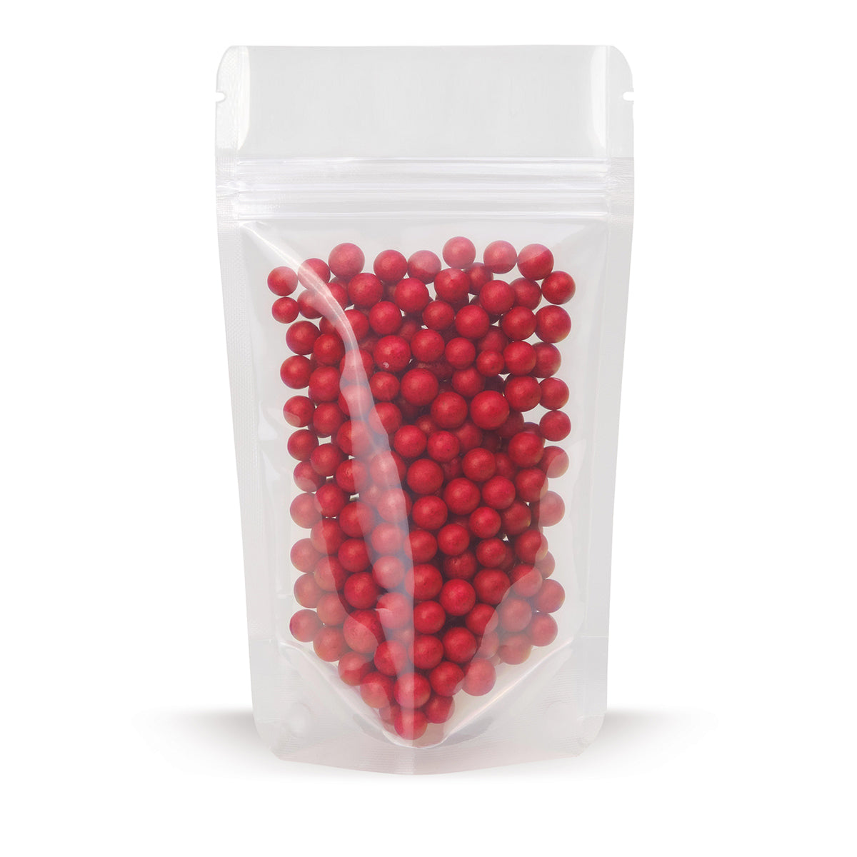 Stand-up pouch, transparent