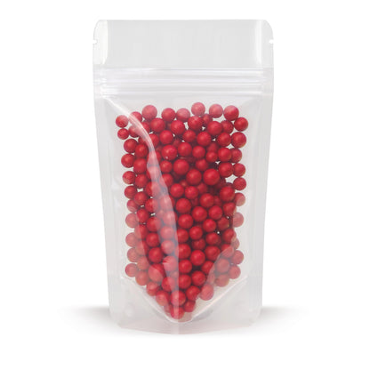 Stand-up pouch, transparent